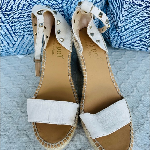 Maypol Double Rockstud Wedge Sandal - Picture 3 of 8